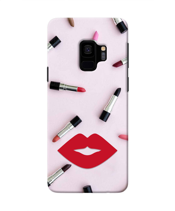Lips Lipstick Shades Samsung S9 Real 4D Back Cover
