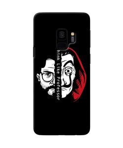 Money Heist Think Like Professor Samsung S9 Back Cover