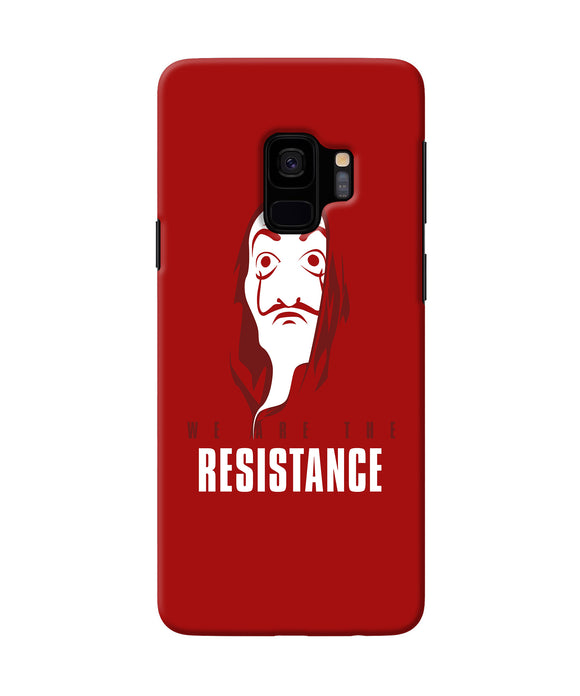 Money Heist Resistance Quote Samsung S9 Back Cover