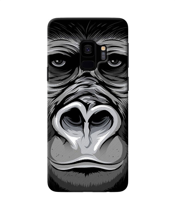 Black Chimpanzee Samsung S9 Back Cover