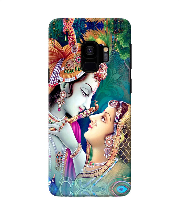 Lord Radha Krishna Paint Samsung S9 Back Cover