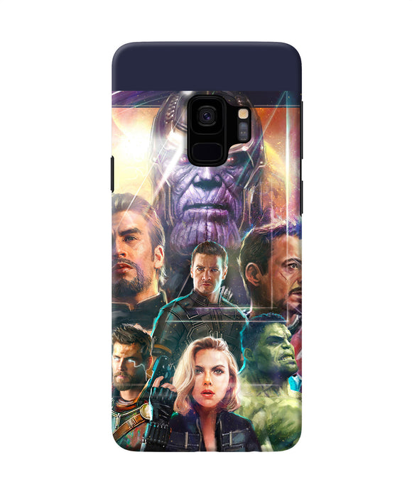 Avengers Poster Samsung S9 Back Cover