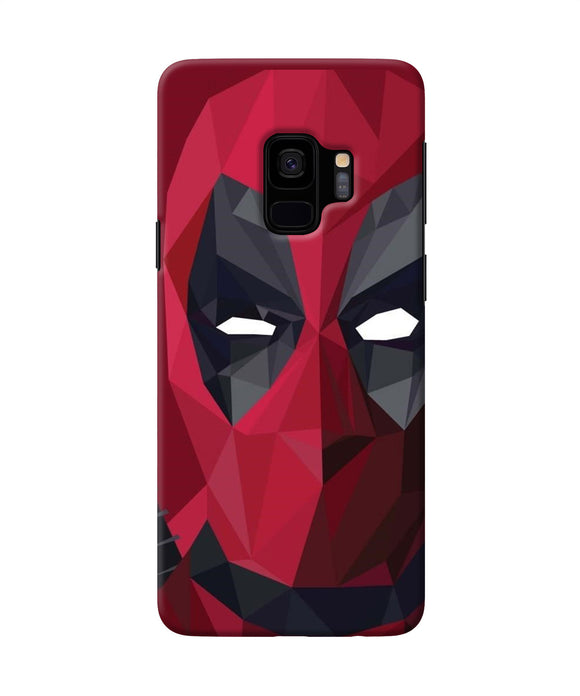 Abstract Deadpool Mask Samsung S9 Back Cover
