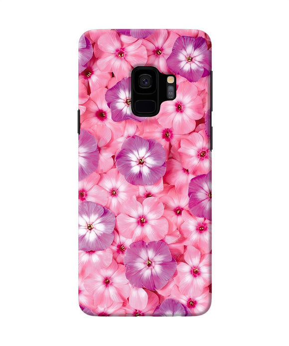 Natural Pink Flower Samsung S9 Back Cover