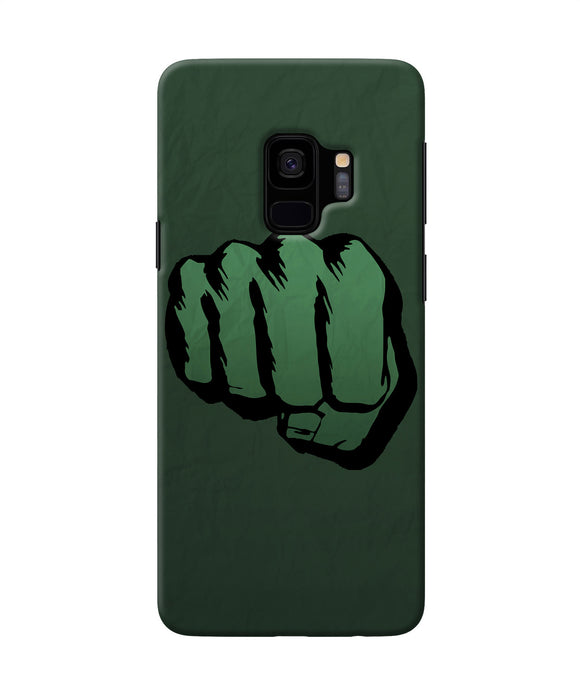 Hulk Smash Logo Samsung S9 Back Cover