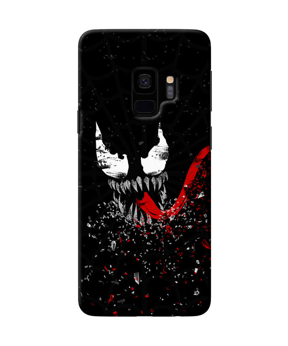 Venom Black Poster Samsung S9 Back Cover