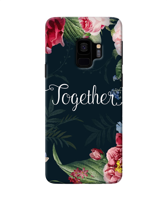 Together Flower Samsung S9 Back Cover