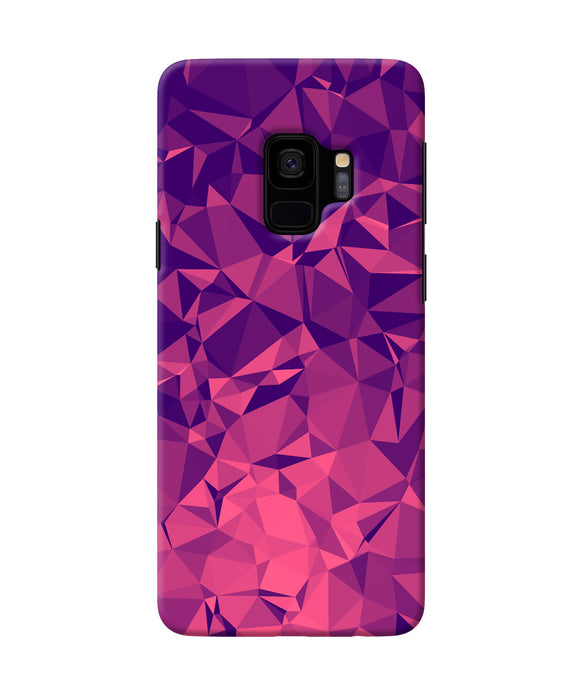 Abstract Red Blue Shine Samsung S9 Back Cover