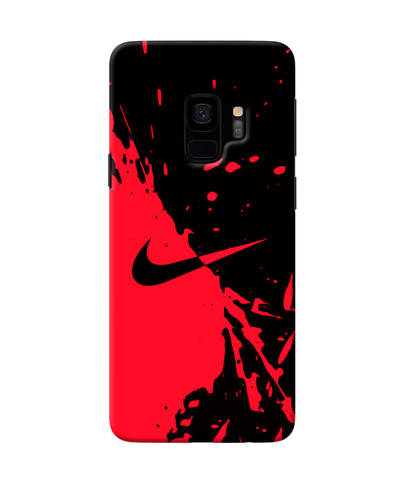 Nike Red Black Poster Samsung S9 Back Cover