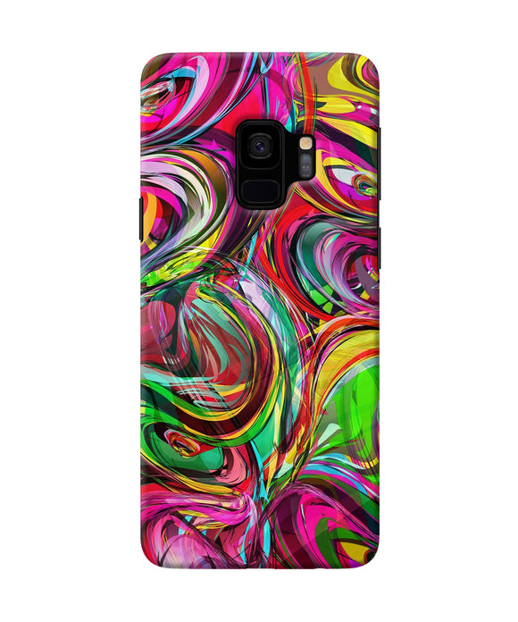 Abstract Colorful Ink Samsung S9 Back Cover