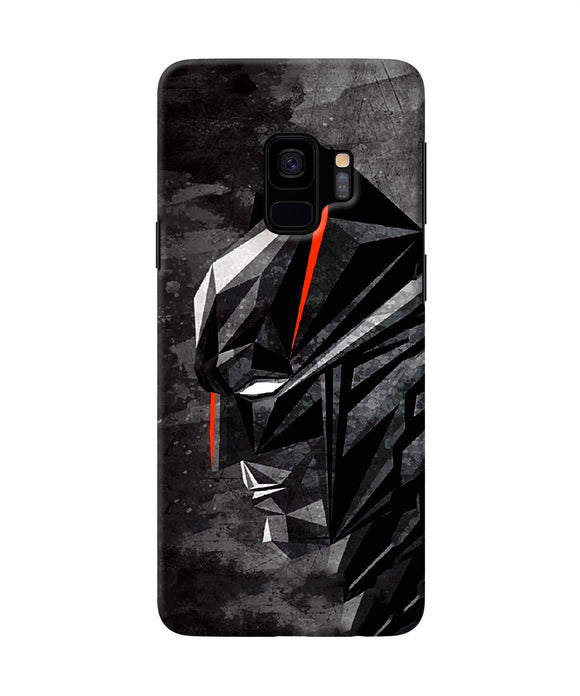 Batman Black Side Face Samsung S9 Back Cover