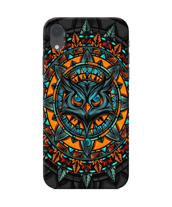 Angry Owl Art Iphone Xr Back Cover