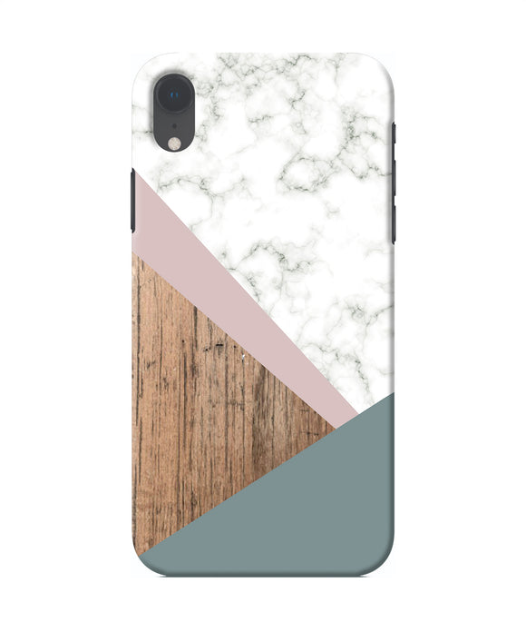 Marble Wood Abstract Iphone Xr Back Cover