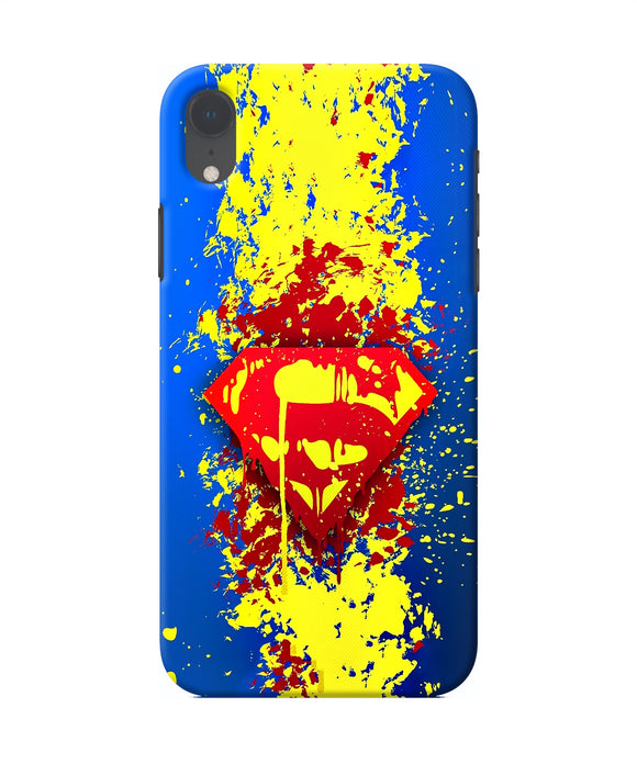 Superman Logo Iphone Xr Back Cover