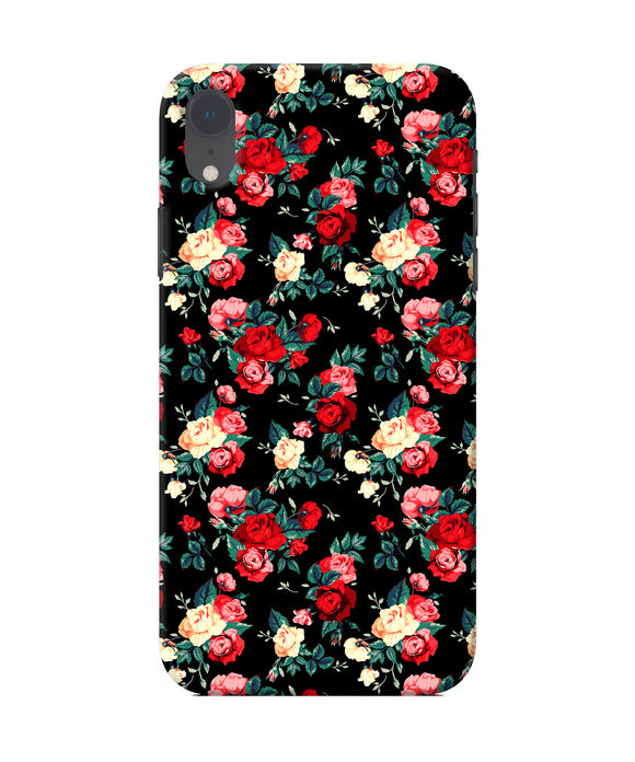 Rose Pattern Iphone Xr Back Cover