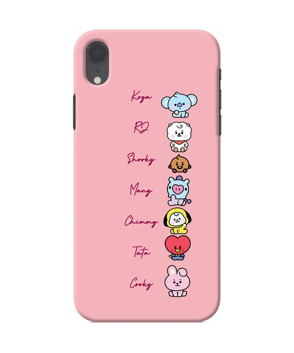 BTS names iPhone XR Back Cover Case Online at Best Price – Shoproom