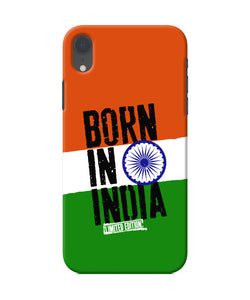 Born in India iPhone XR Back Cover