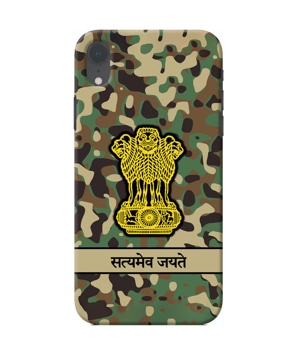 Satyamev Jayate Army iPhone XR Back Cover