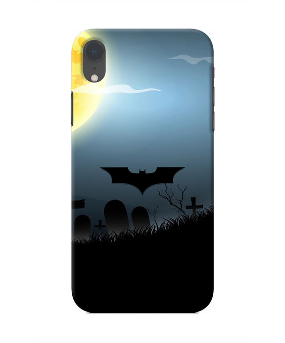 Batman Scary cemetry Iphone XR Real 4D Back Cover