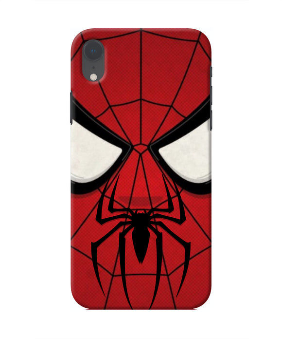 Spiderman Face Iphone XR Real 4D Back Cover