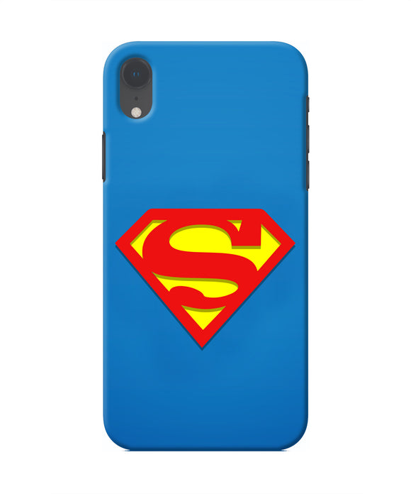 Superman Blue Iphone XR Real 4D Back Cover