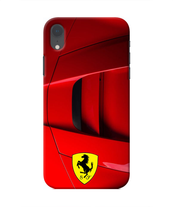 Ferrari Car Iphone XR Real 4D Back Cover