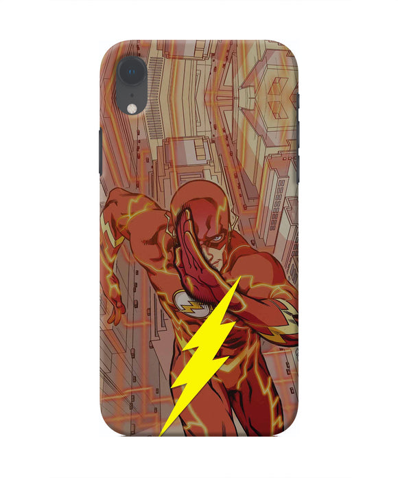 Flash Running Iphone XR Real 4D Back Cover
