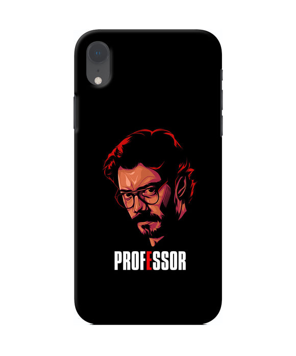 Money Heist Professor Sketch iPhone XR Back Cover