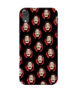 Money Heist Mask iPhone XR Back Cover