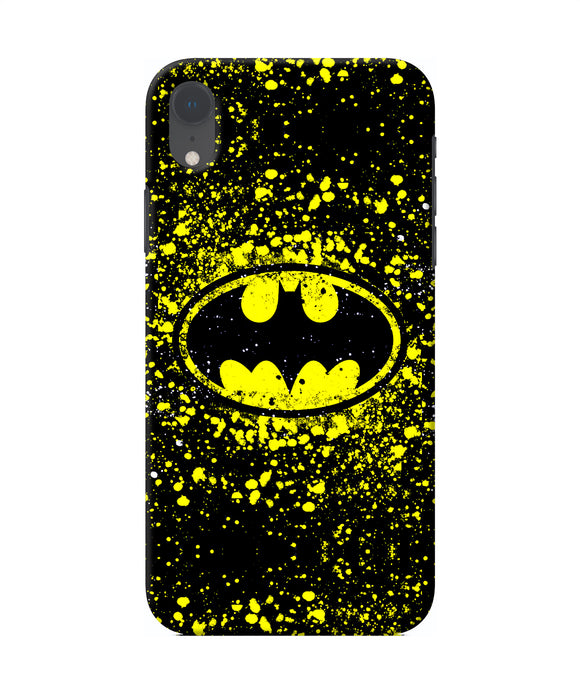 Batman Last Knight Print Yellow Iphone Xr Back Cover