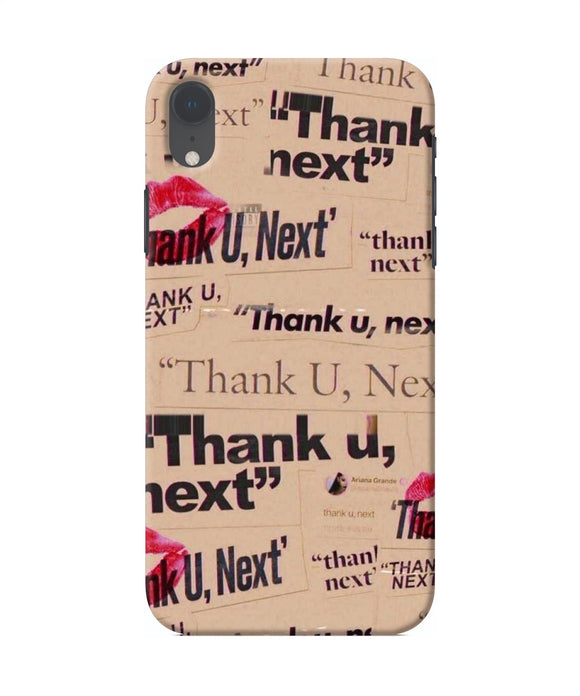 Thank You Next Iphone Xr Back Cover