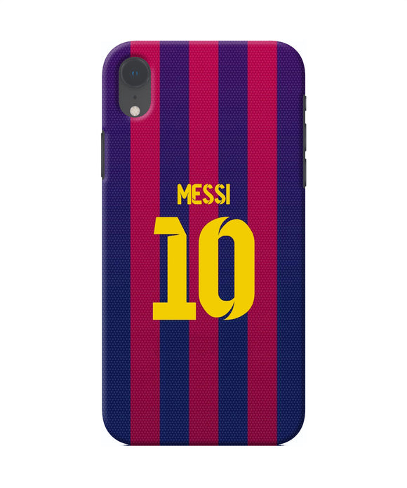 Messi 10 Tshirt Iphone Xr Back Cover
