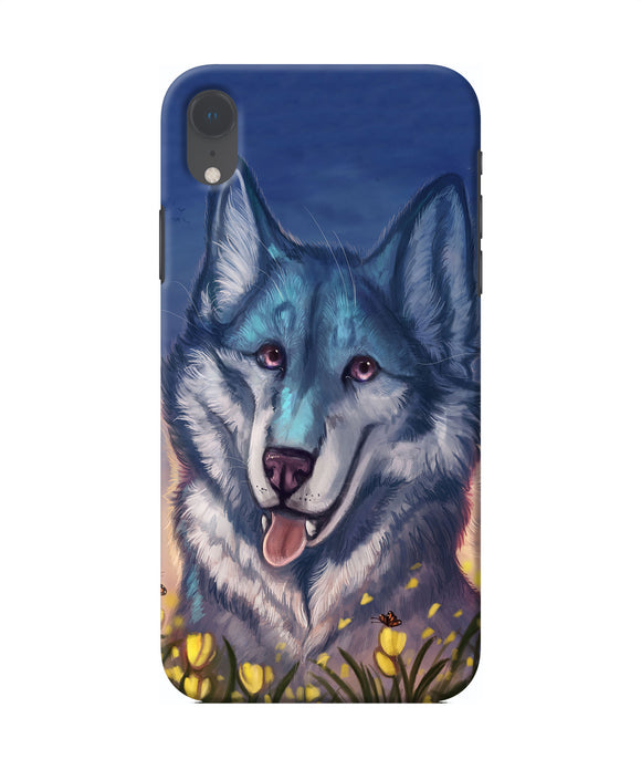 Cute Wolf Iphone Xr Back Cover