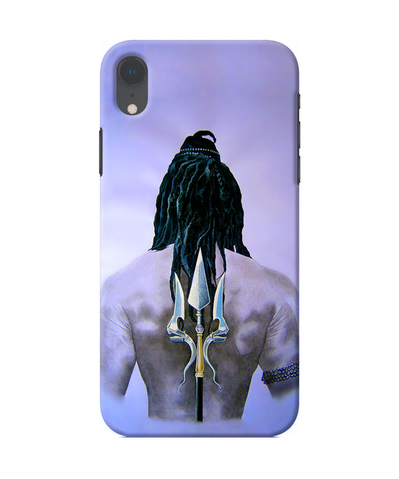Lord Shiva Back Iphone Xr Back Cover