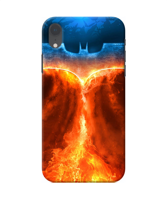 Burning Batman Logo Iphone Xr Back Cover