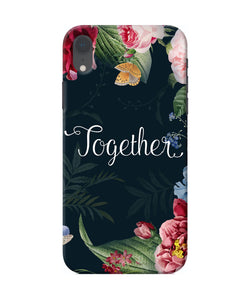 Together Flower Iphone Xr Back Cover