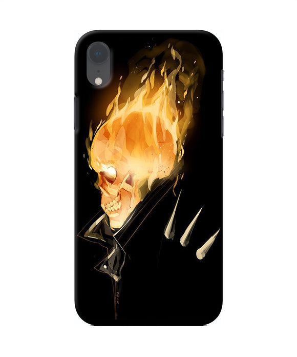 Burning Ghost Rider Iphone Xr Back Cover
