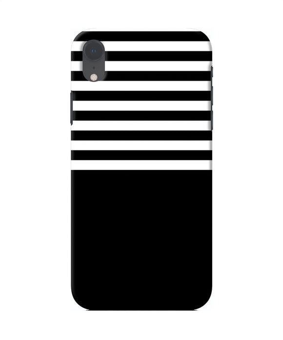 Black And White Print Iphone Xr Back Cover