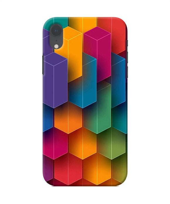 Abstract Rectangle Print Iphone Xr Back Cover
