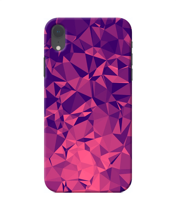 Abstract Red Blue Shine Iphone Xr Back Cover