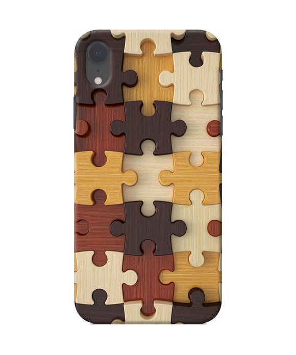 Wooden Puzzle Iphone Xr Back Cover