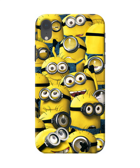 Minions Crowd Iphone Xr Back Cover