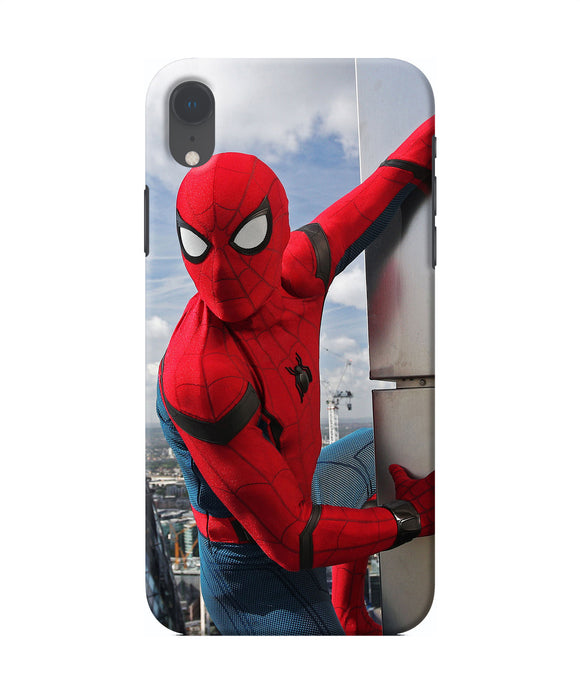 Spiderman On The Wall Iphone Xr Back Cover