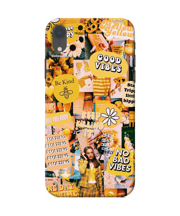 Good Vibes Poster Iphone Xr Back Cover