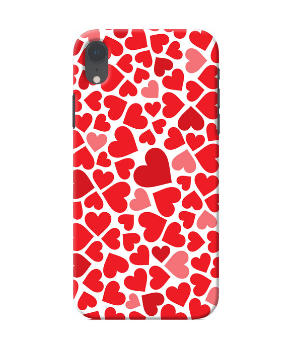 Red Heart Canvas Print Iphone Xr Back Cover