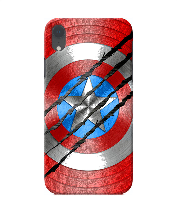 Scratch On Shield Iphone Xr Back Cover