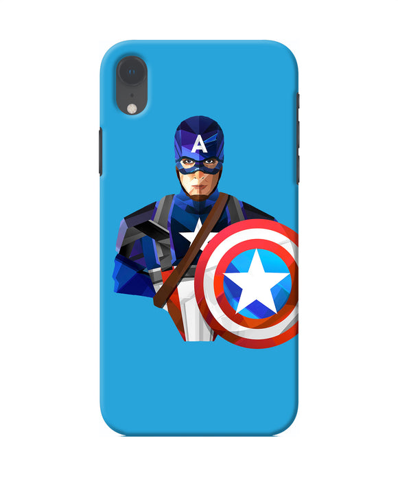 Captain America Character Iphone Xr Back Cover