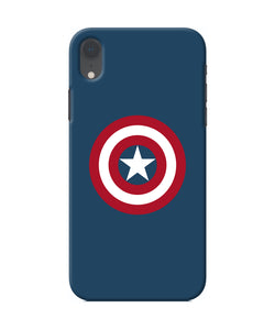 Captain America Logo Iphone Xr Back Cover