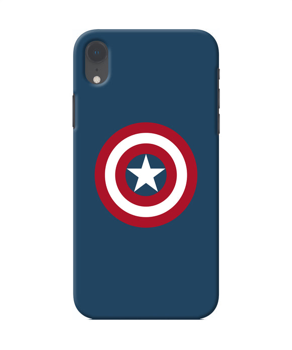 Captain America Logo Iphone Xr Back Cover