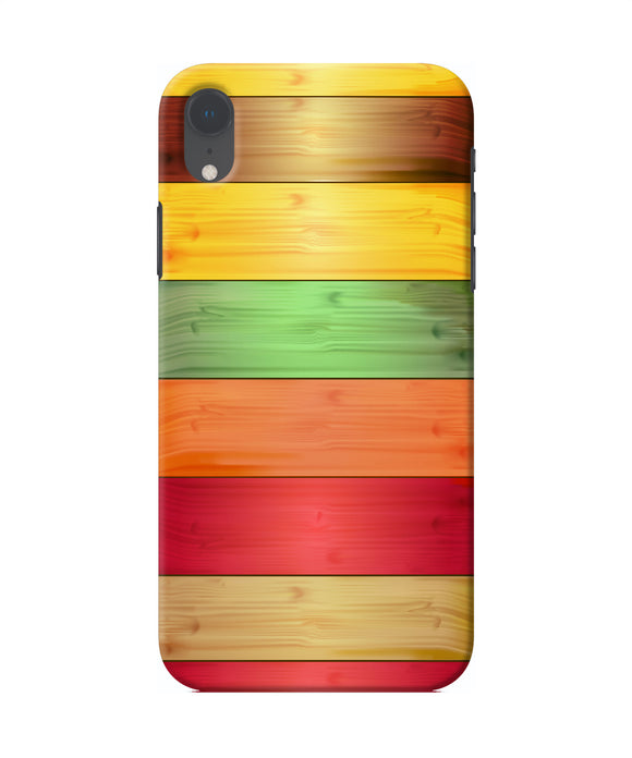 Wooden Colors Iphone Xr Back Cover